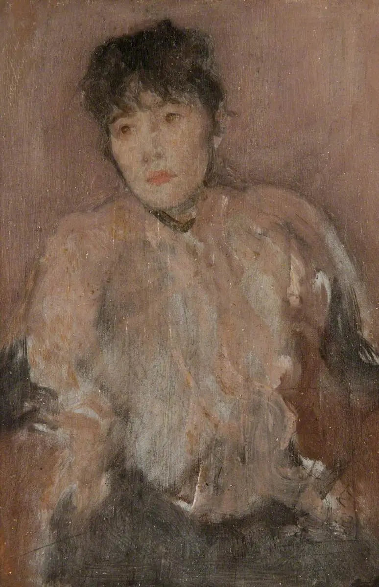 De roze sjaal - James Abbott McNeill Whistler