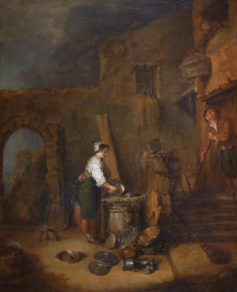 De koperen eekhoorn - Antoine Watteau