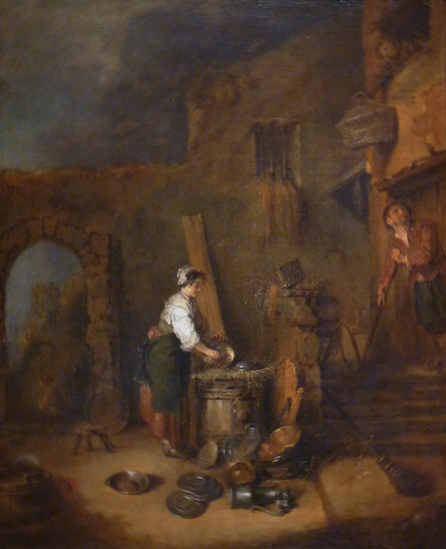 De koperen eekhoorn - Antoine Watteau