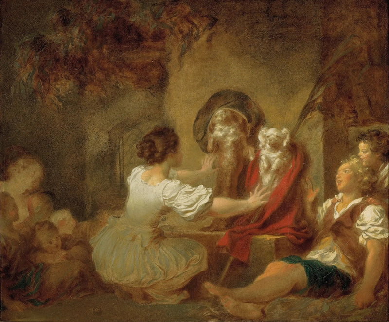 Het onderwijs doet alles - Jean-Honoré Fragonard