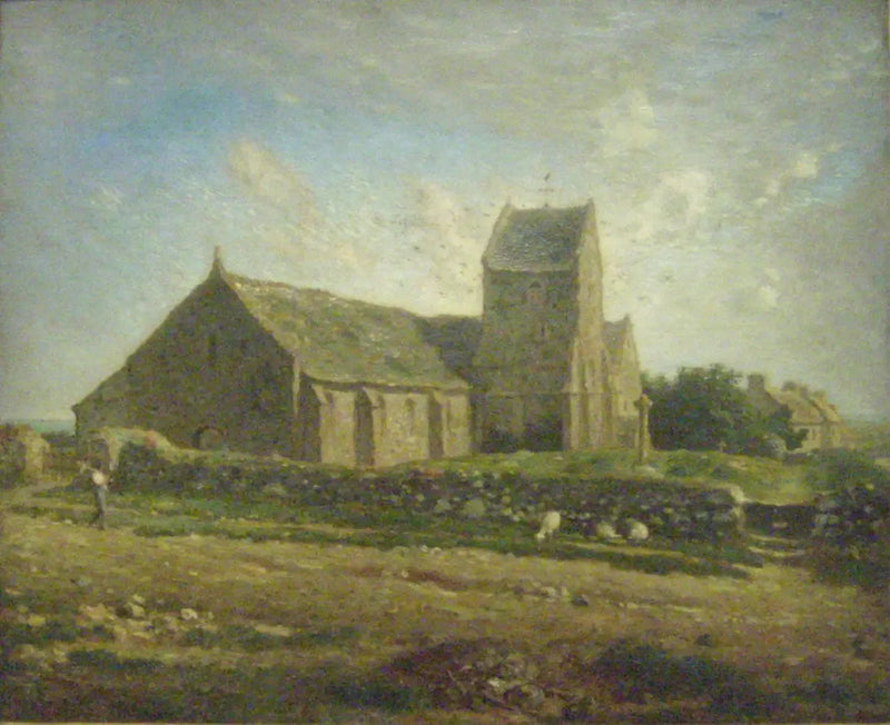 De Kerk van Gréville - Jean-François Millet