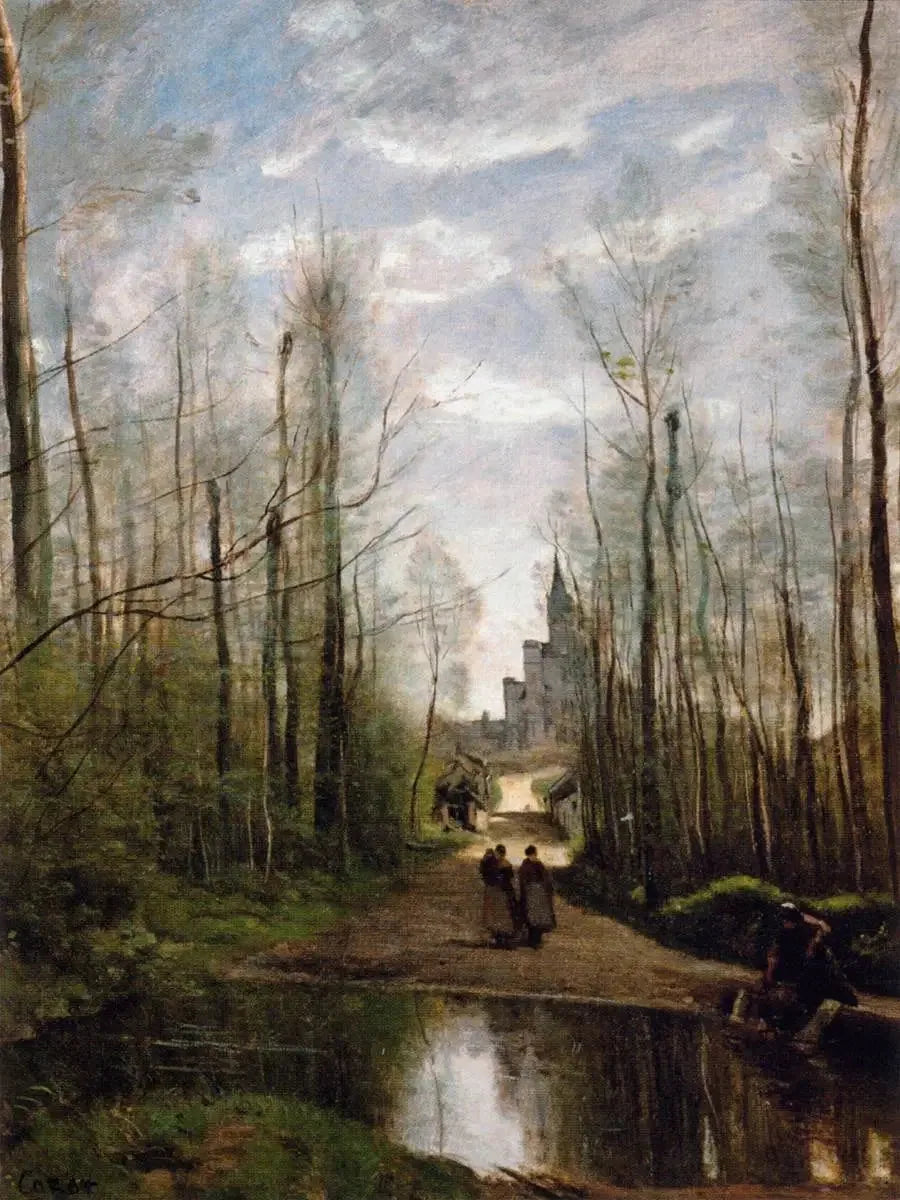 De Kerk van Marissel - Jean-Baptiste Camille Corot