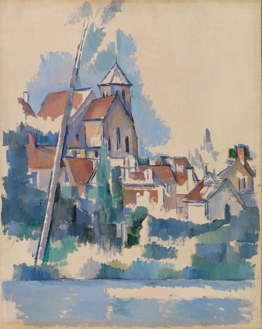 De Kerk van Montigny-sur-Loing - Paul Cézanne