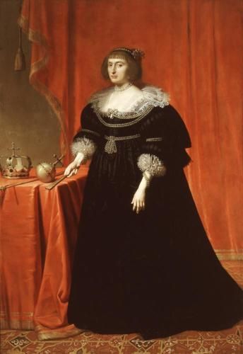 De electrice Elisabeth Stuart in de rol van de Boheemse koningin - Gerrit van Honthorst