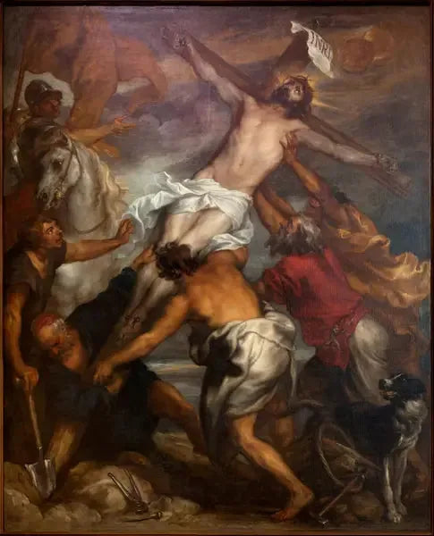 De Kruisverheffing - Antoine van Dyck

Source:
L'élévation de la croix - Antoine van Dyck
