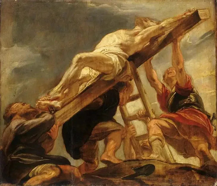 De Kruisverheffing - Peter Paul Rubens