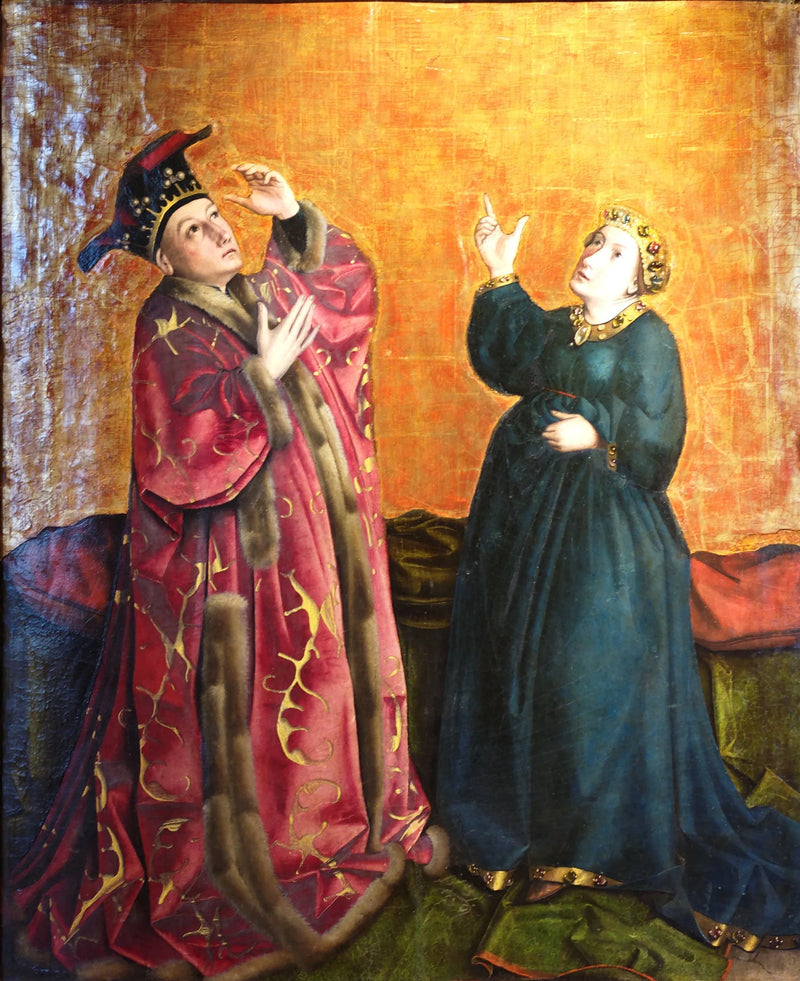 De keizer Augustus en de Sibylle van Tibur - Konrad Witz