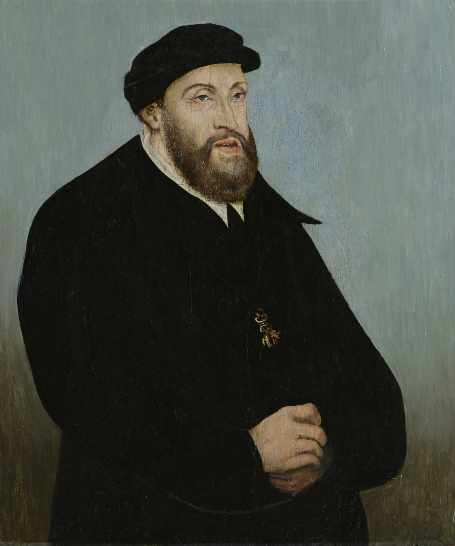 De keizer Karel V - Lucas Cranach de Oudere