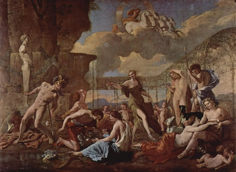 Het rijk van Flora - Nicolas Poussin