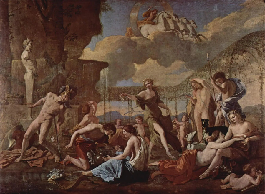Het rijk van Flora - Nicolas Poussin