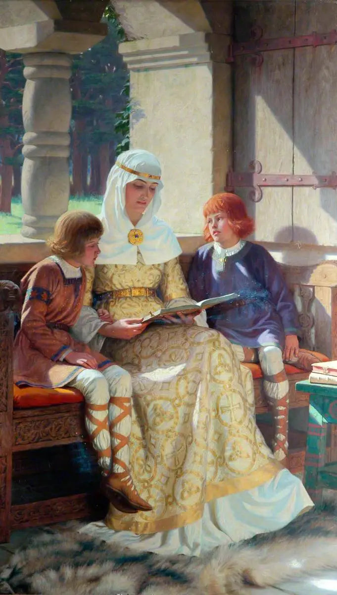 De jeugd van Alfred de Grote - Edmund Blair Leighton

Source:
L'enfance d'Alfred le Grand - Edmund Blair Leighton