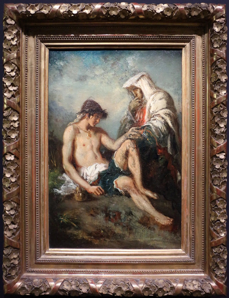 De jeugd van Sixte-Quint - Gustave Moreau