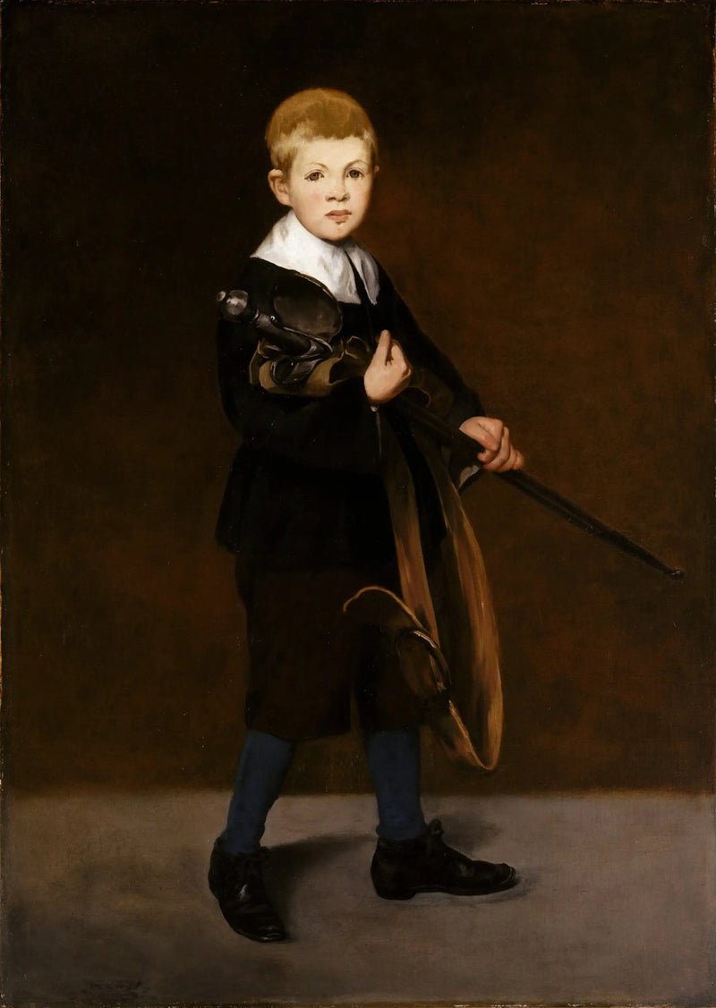 Het Kind met het Zwaard - Édouard Manet