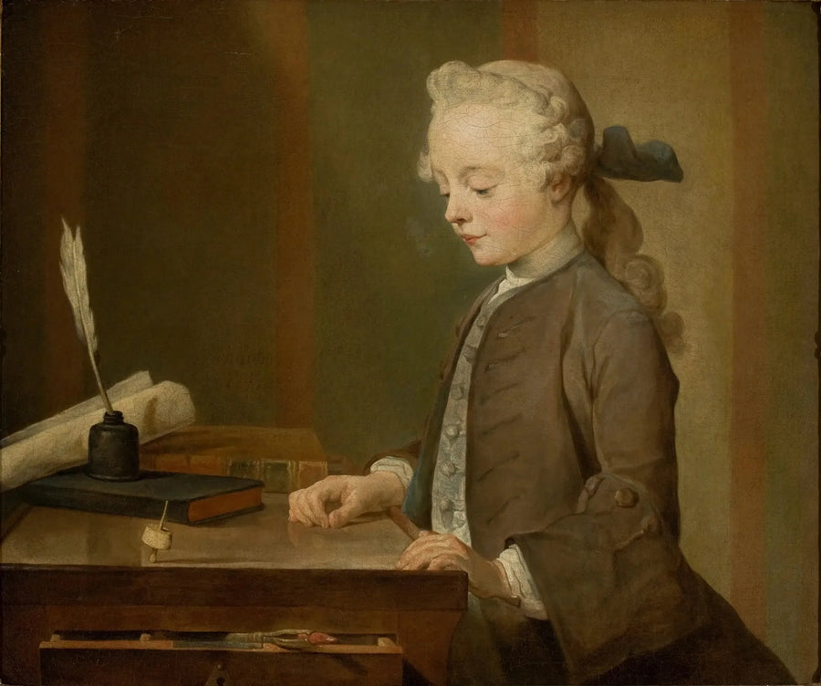 Het kind met de tut - Jean Simeón Chardin