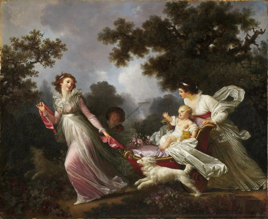 De Geliefde Kind - Jean-Honoré Fragonard