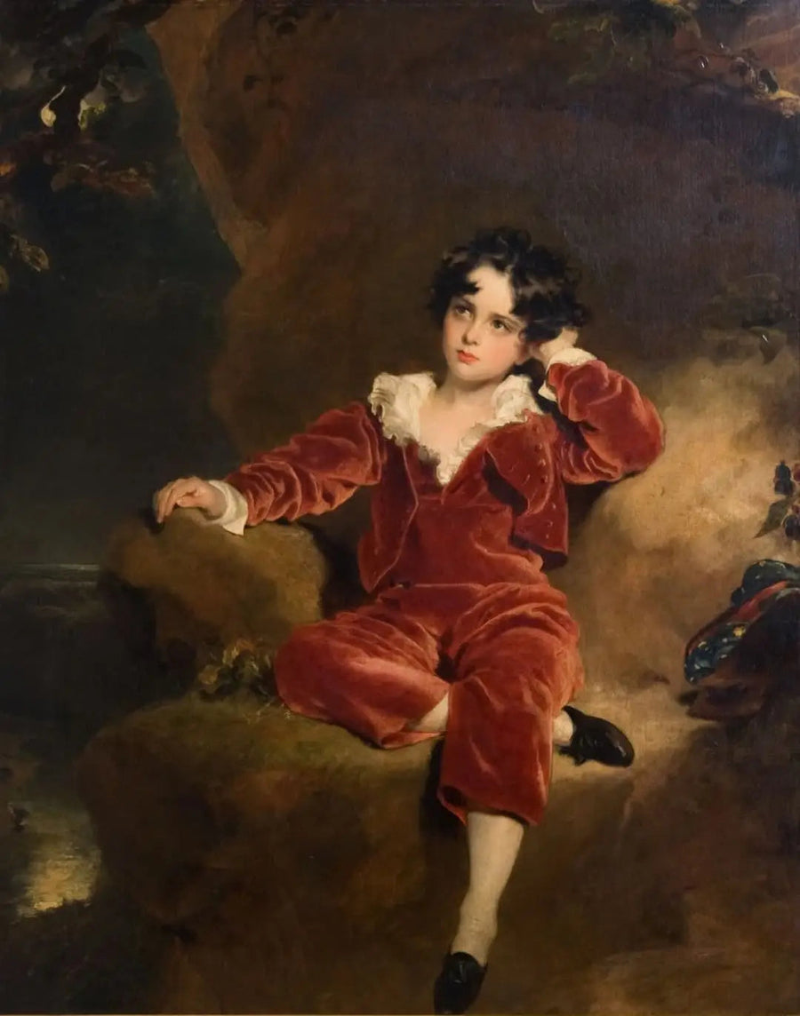 Het Kind in Rood - Thomas Lawrence