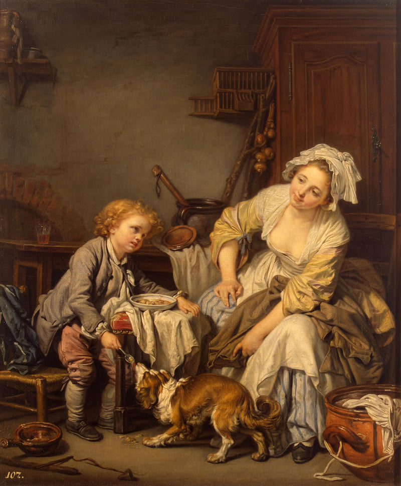 De verwende jongen - Jean-Baptiste Greuze