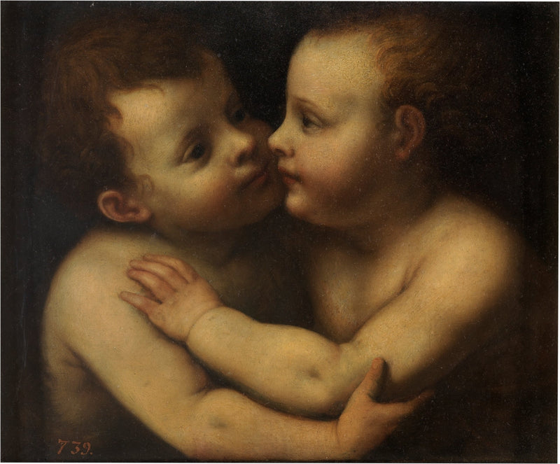 Het Kind Jezus en Sint-Jan de Doper - Bernardino Luini