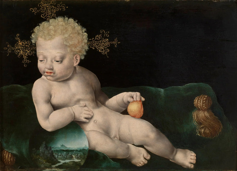 Het Kind Jezus - Joos van Cleve