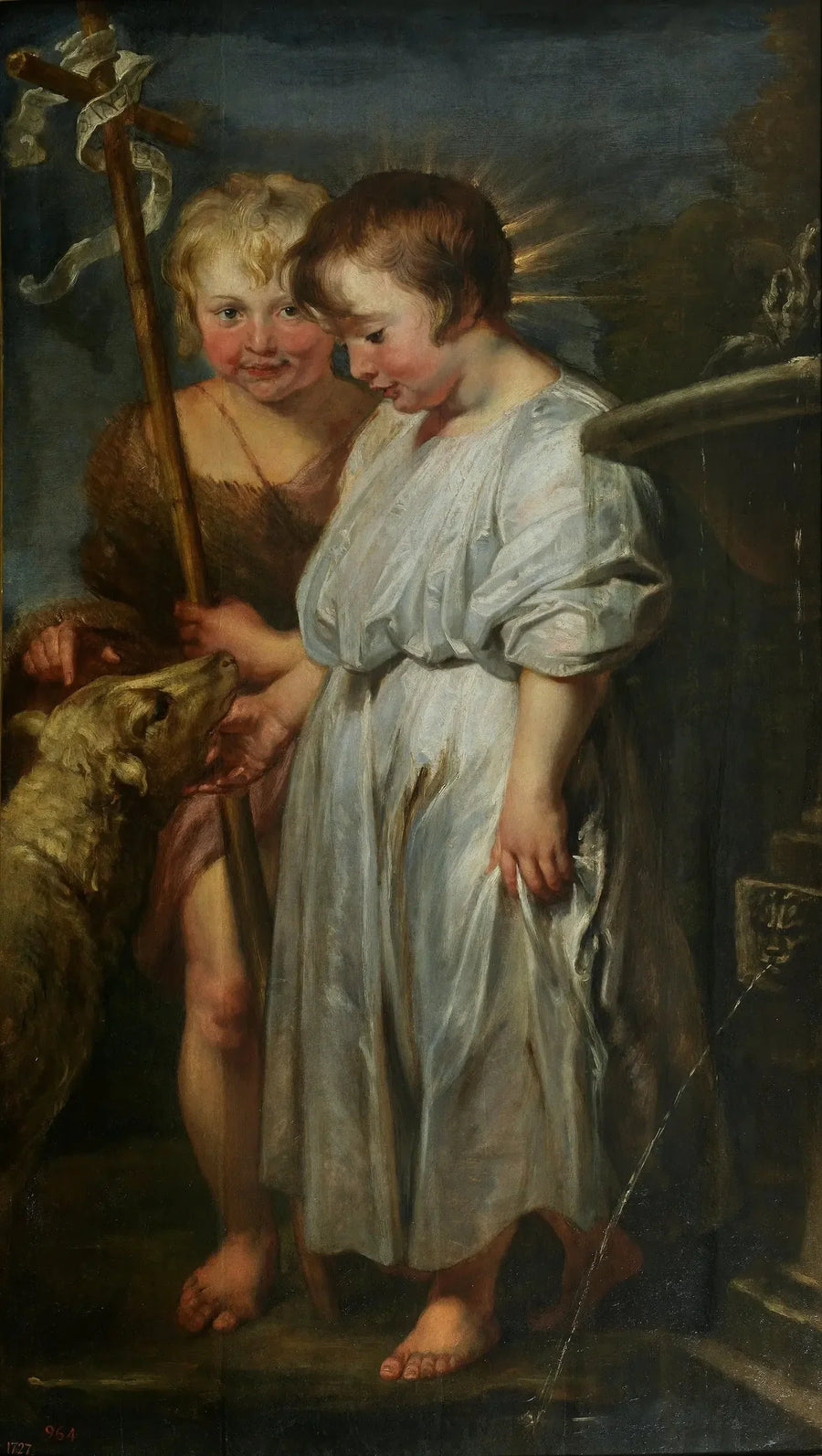 Het Kind Jezus, Sint Johannes en het Lam - Antoine van Dyck

Source:
L'Enfant Jésus, Saint Jean et l'Agneau - Antoine van Dyck