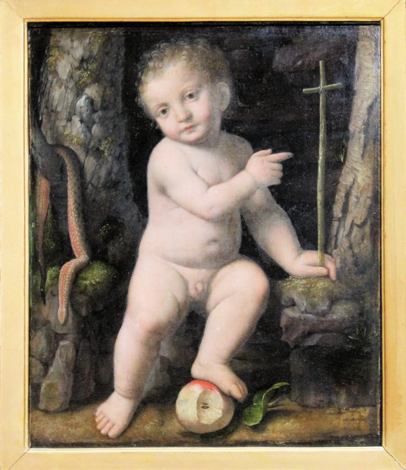 Het Kind Jezus, Redder van de wereld - Bernardino Luini