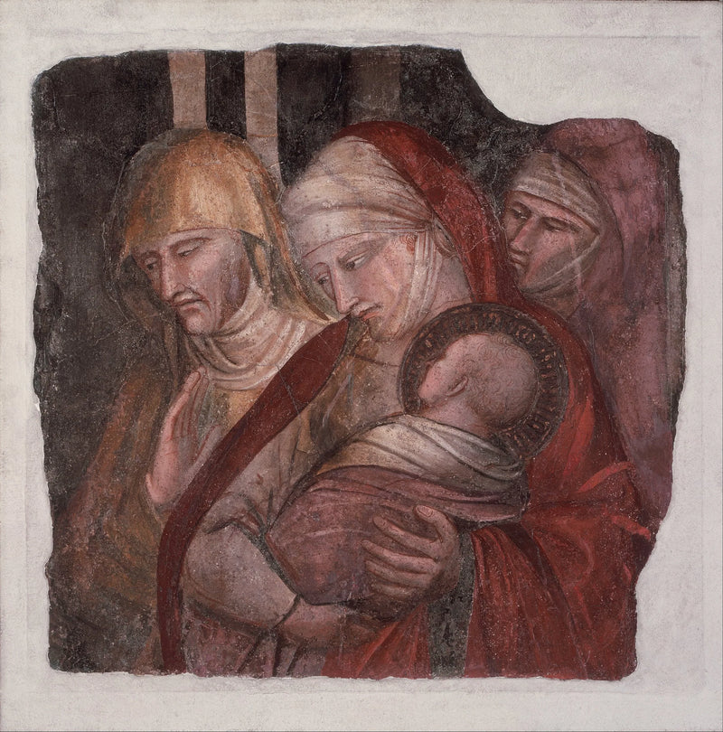 De Heilige Johannes de Doper gepresenteerd aan Zacharias - Spinello Aretino