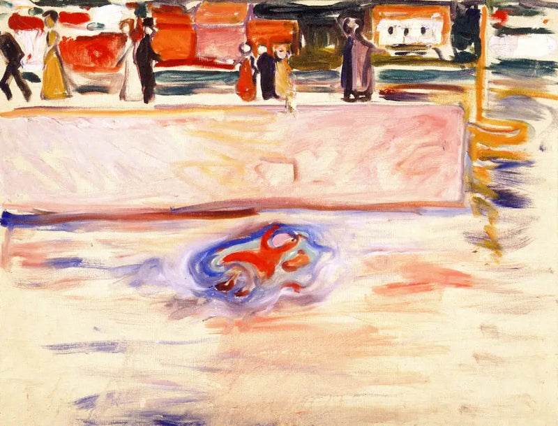 Het Kind dat verdrinkt - Edvard Munch