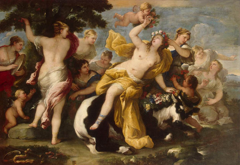 De Ontvoering van Europa - Luca Giordano