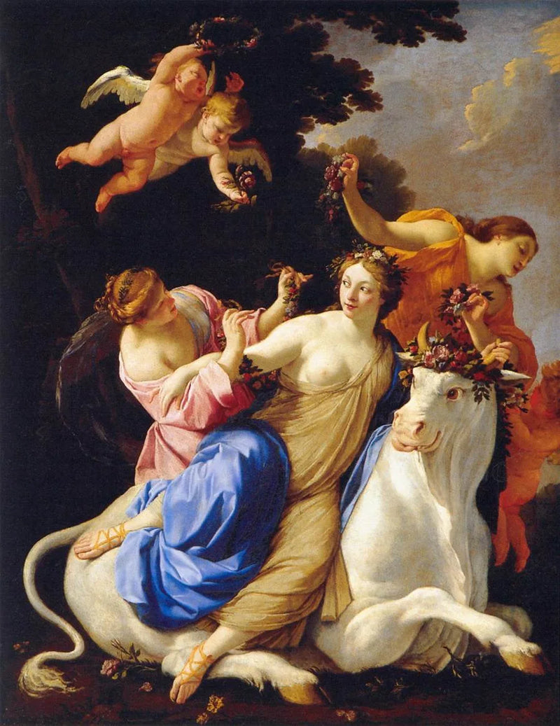 De Ontvoering van Europa - Simon Vouet