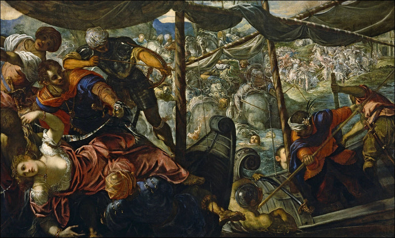 De Ontvoering van Helena - Jacopo Tintoretto