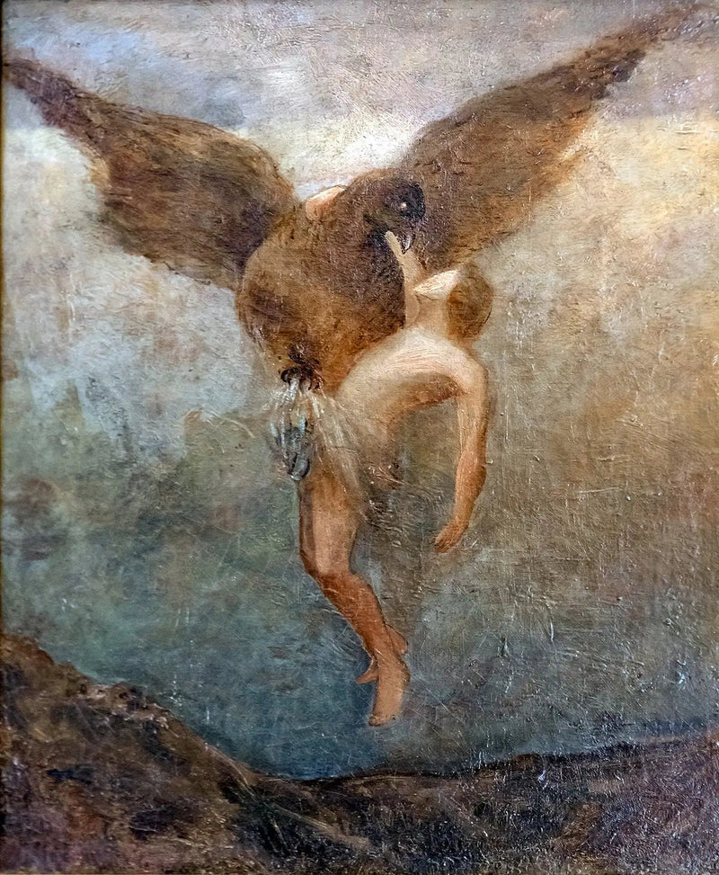 De Ontvoering van Ganymedes - Odilon Redon