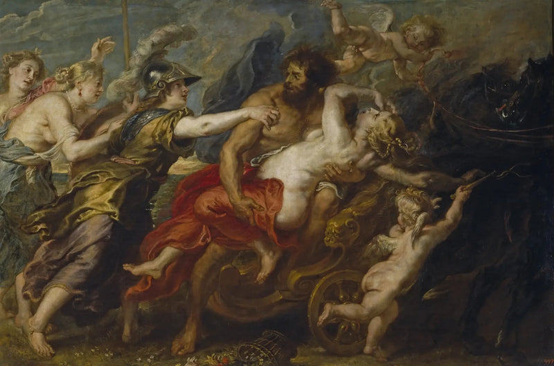 De Ontvoering van Proserpina - Peter Paul Rubens