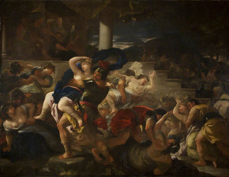 De ontvoering van de Sabijnen - Luca Giordano