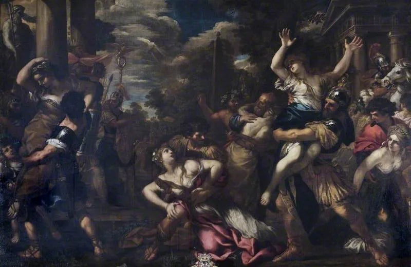 De Ontvoering van de Sabijnen - Pietro da Cortona