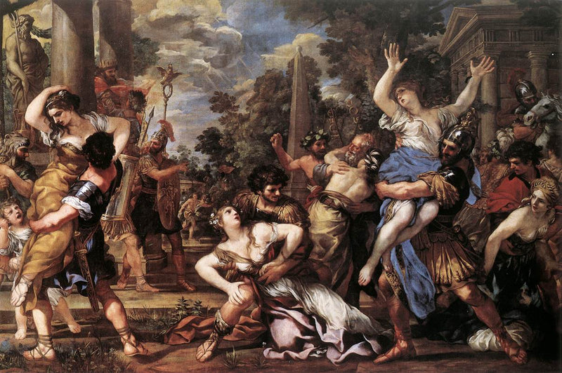 De Ontvoering van de Sabijnen - Pietro da Cortona
