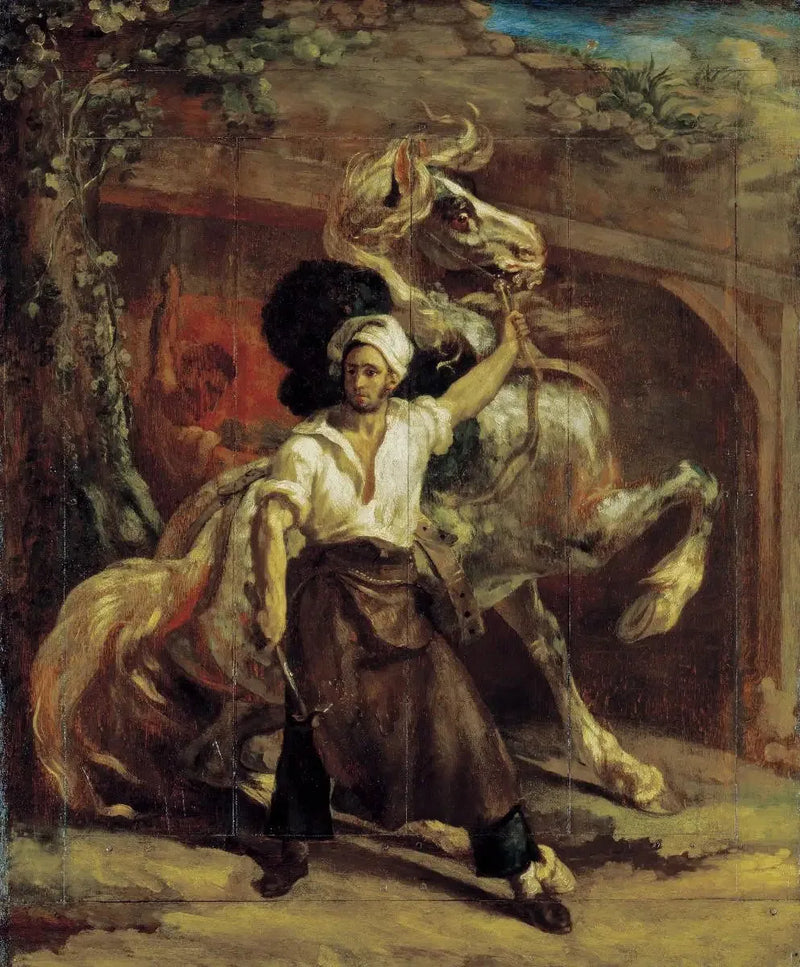 Het uithangbord van een smid - Théodore Géricault