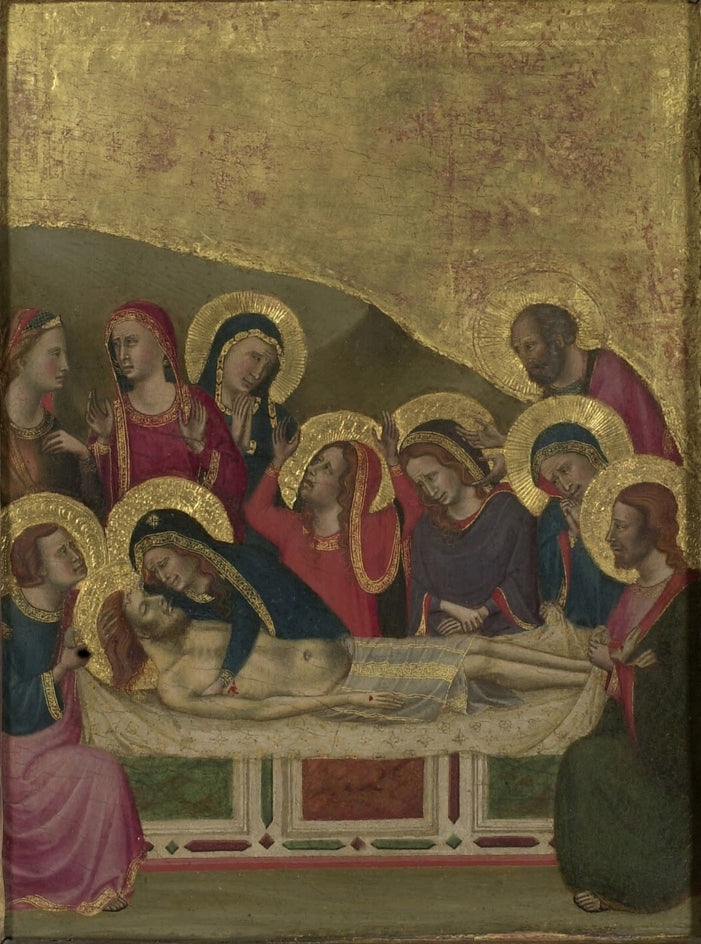 De begrafenis - Meester van San Martino alla Palma