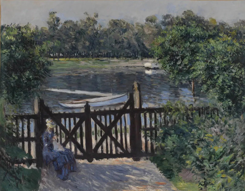 De Toegang tot de Tuin, Petit-Gennevilliers - Gustave Caillebotte