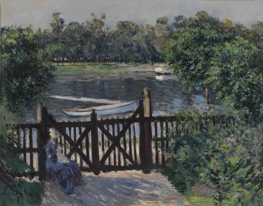 De Toegang tot de Tuin, Petit-Gennevilliers - Gustave Caillebotte