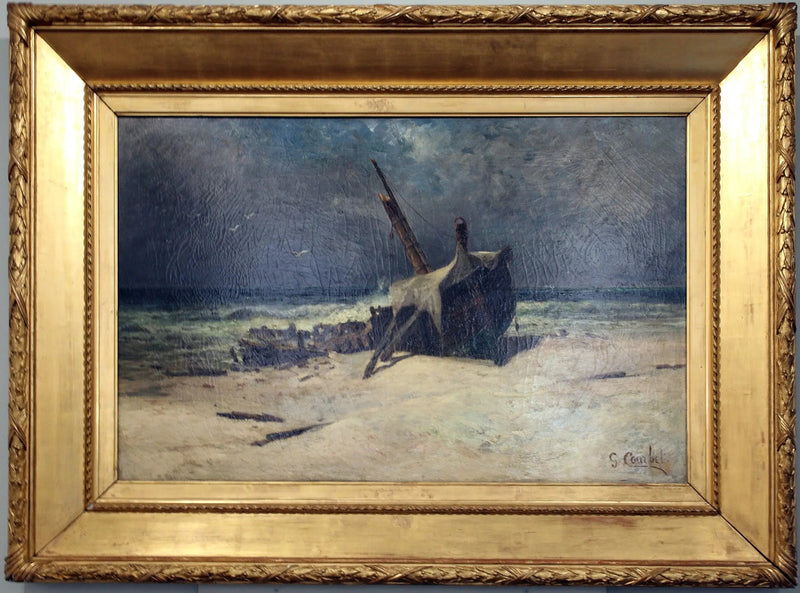Het wrak - Gustave Courbet