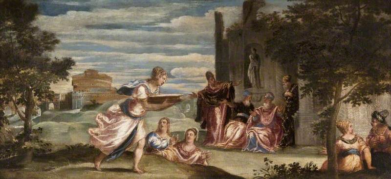 De proef van Tuccia - Jacopo Tintoretto