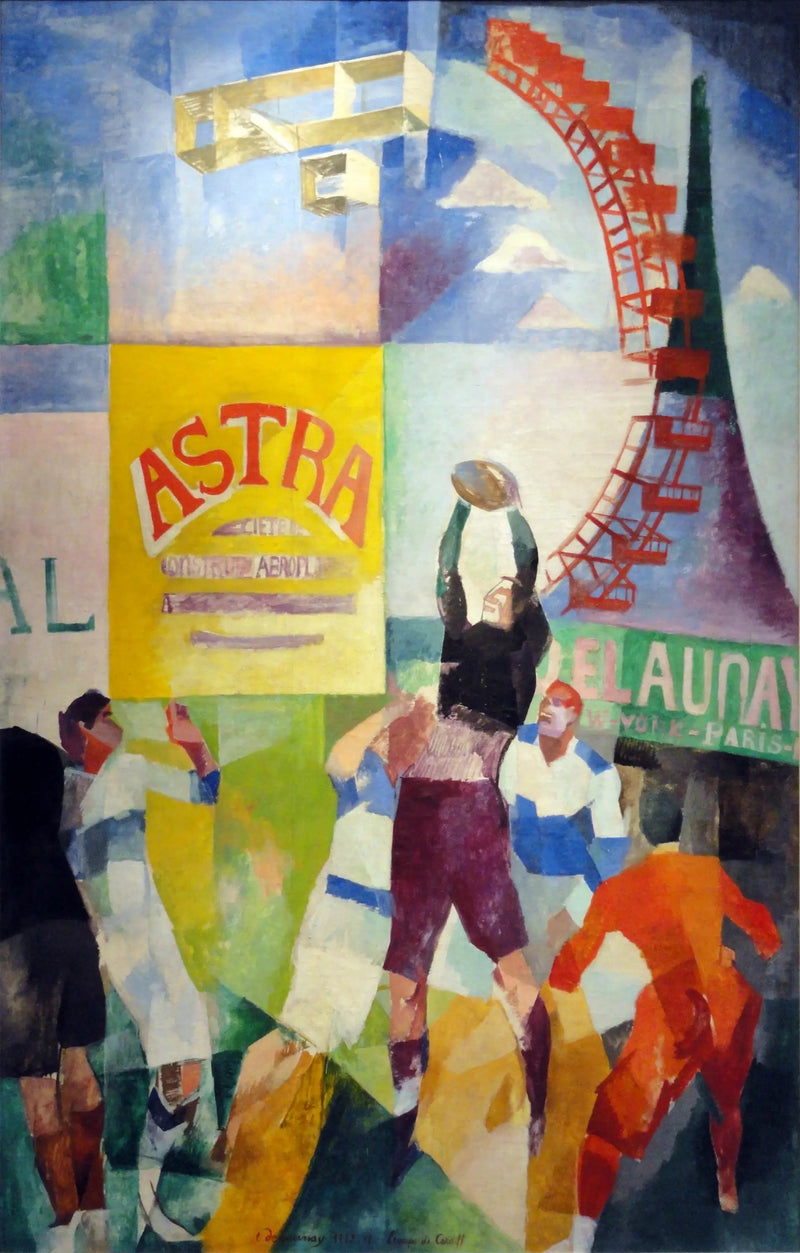 Het Team van Cardiff - Robert Delaunay