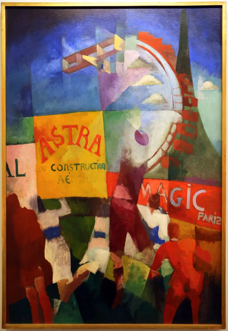 Het Team van Cardiff - Robert Delaunay