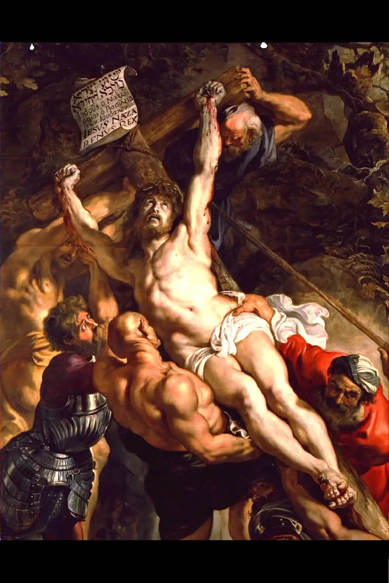 De Kruisoprichting - Peter Paul Rubens