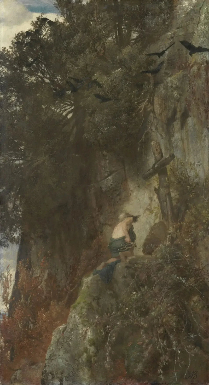De kluizenaar - Arnold Böcklin

Source:
L'ermite - Arnold Böcklin
