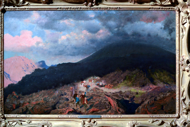 De uitbarsting van de Vesuvius - II - Giuseppe De Nittis