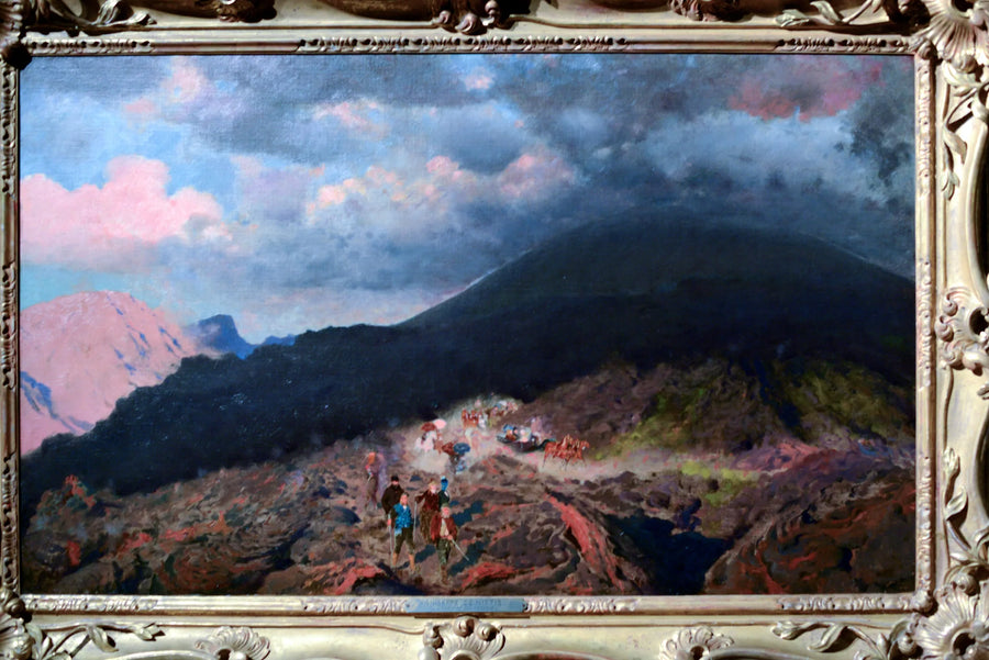 De uitbarsting van de Vesuvius - II - Giuseppe De Nittis