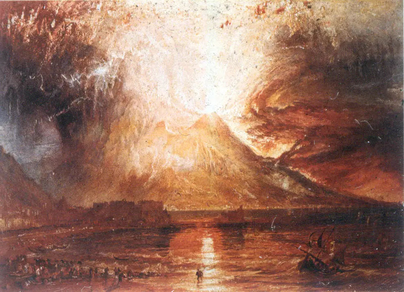 De Uitbarsting van de Vesuvius - J. M. W. Turner