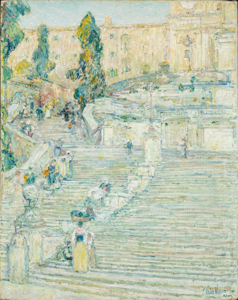 De Spaanse Trap, Rome - Childe Hassam

Source:
L'escalier espagnol, Rome - Childe Hassam