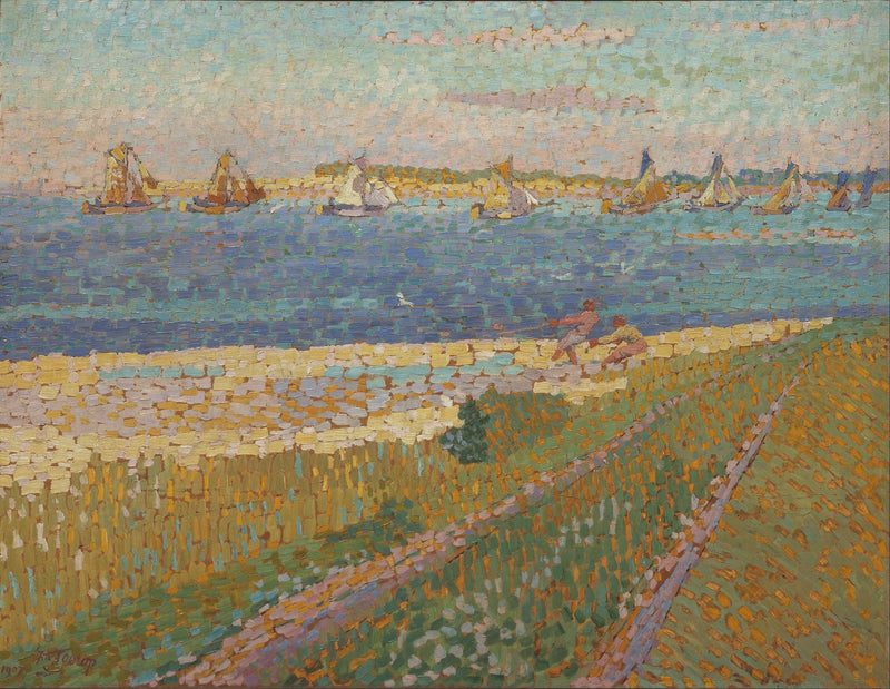 De Schelde bij Veere - Jan Toorop